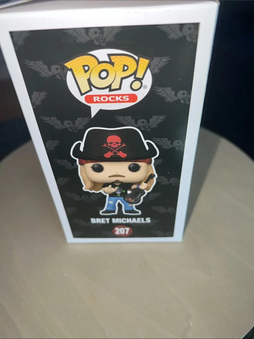 Bret Michaels Funko Pop #207 – Limited Edition – Pop! Rocks – BNIB